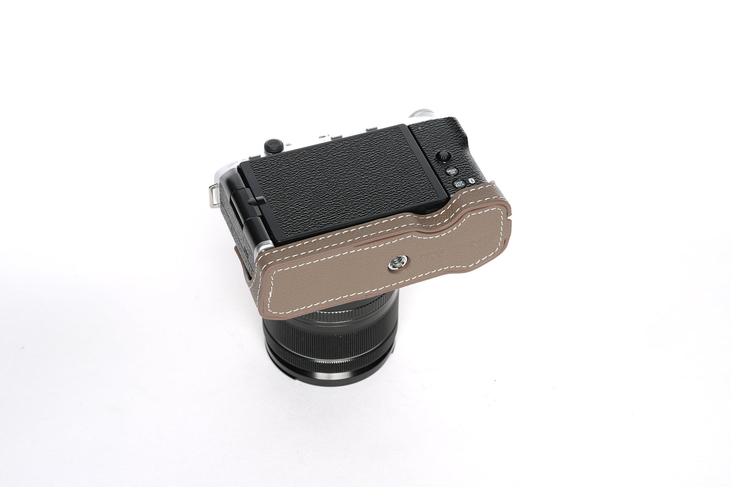 Epsom leather half case for Fujifilm X-M5
