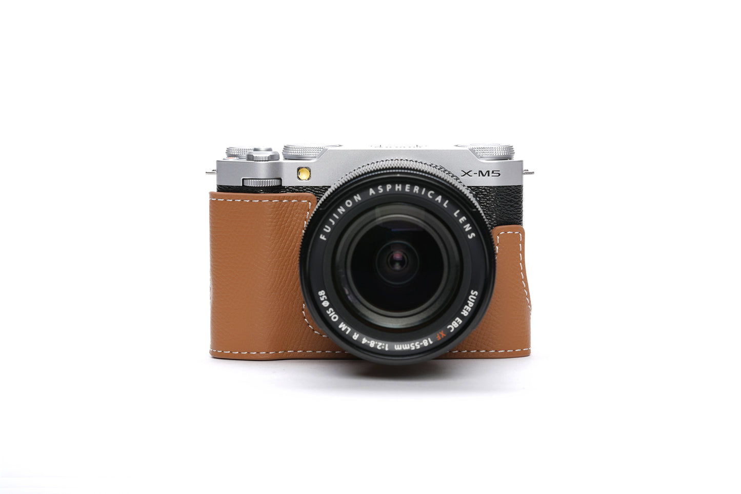 Epsom leather half case for Fujifilm X-M5