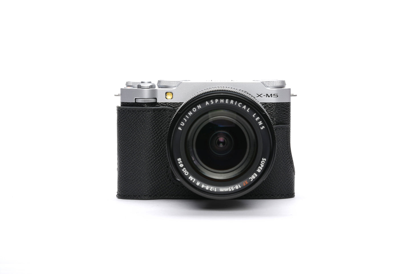 Epsom leather half case for Fujifilm X-M5