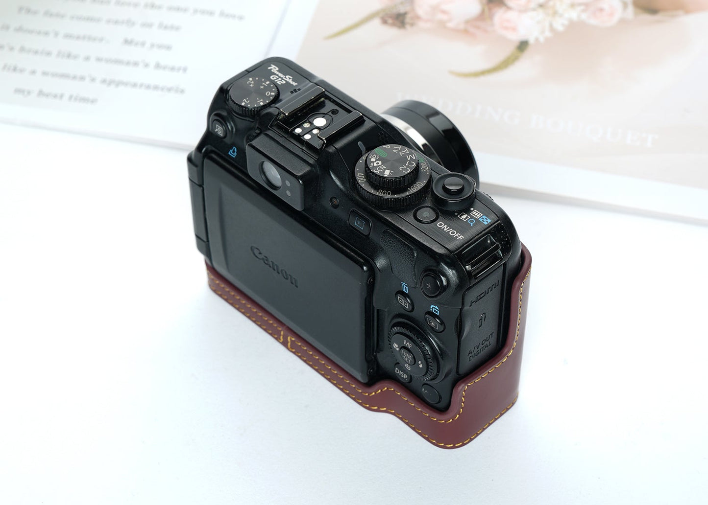 TP ORIG half case for Canon PowerShot G10/ G11/ G12