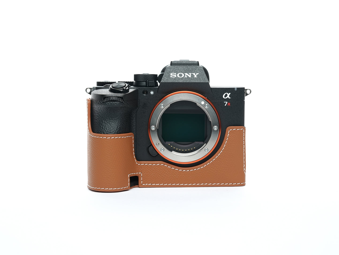 Martinduke epsom leather half case for Sony α7R VI