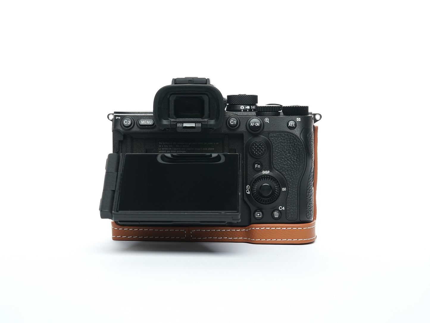 Martinduke epsom leather half case for Sony α7R VI