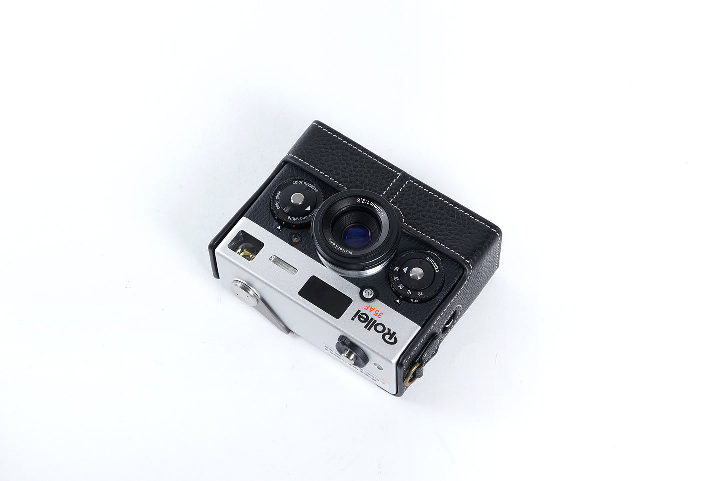 Genuine leather half case for Rollei 35AF