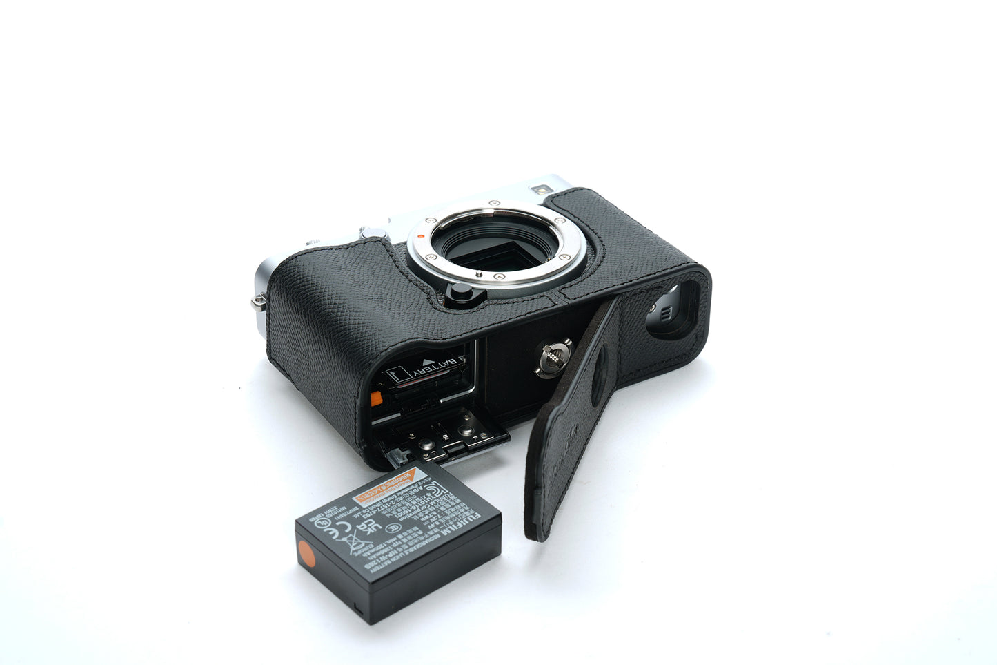 Martinduke epsom leather half case for Fujifilm X-E5