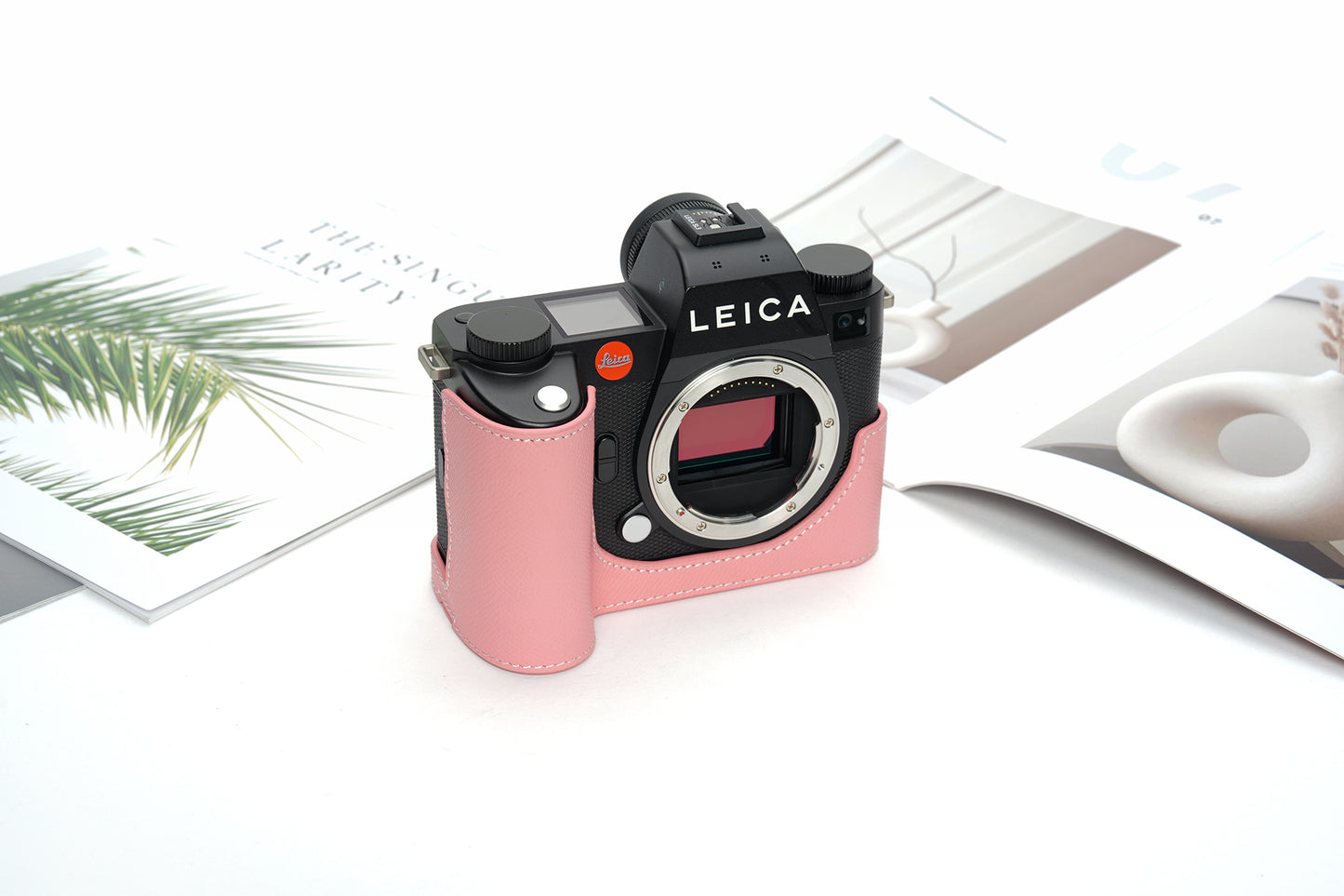 Epsom leather half case for Leica SL3/ SL3-S
