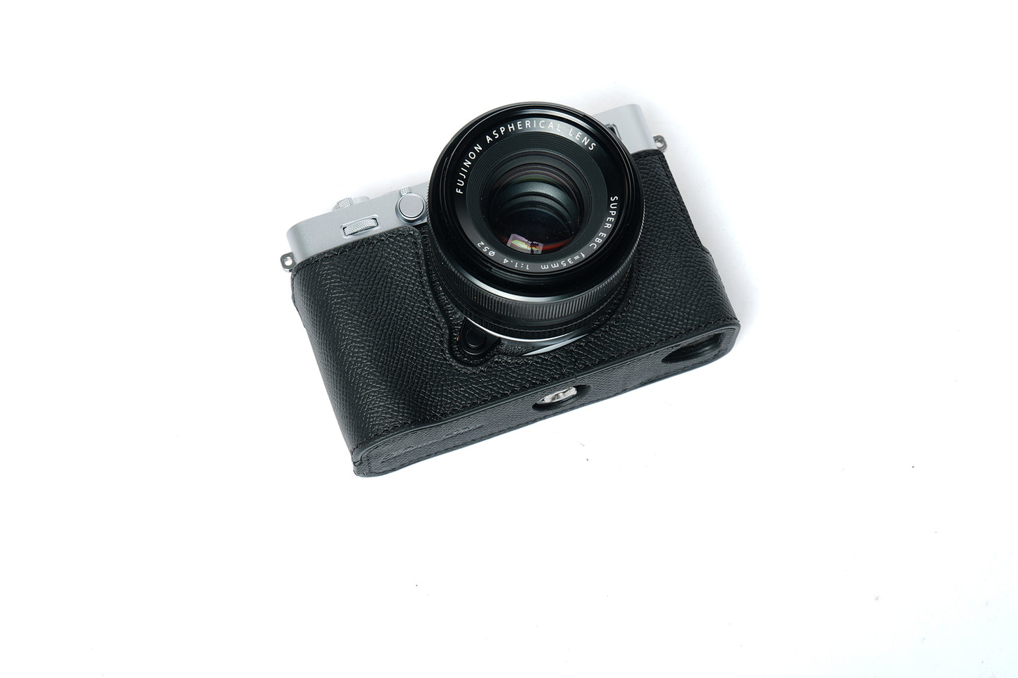 Martinduke epsom leather half case for Fujifilm X-E5