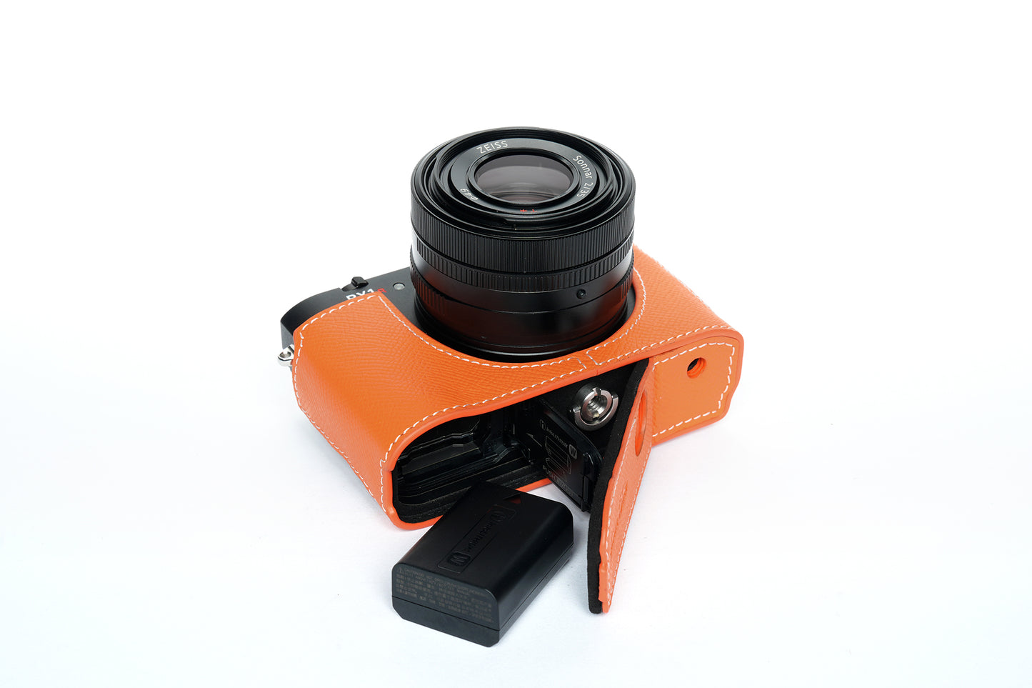 Martinduke epsom leather half case for Sony RX1R III