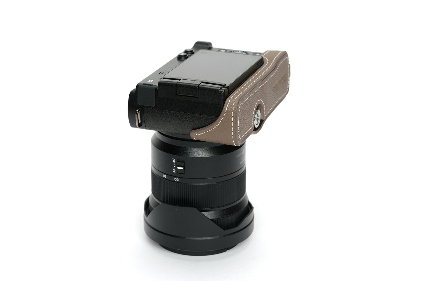 Martinduke epsom leather half case for Panasonic S9