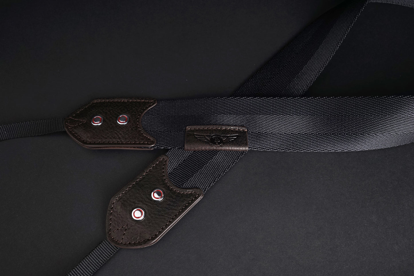 TP ORIG Red Spot Webbing camera neck strap