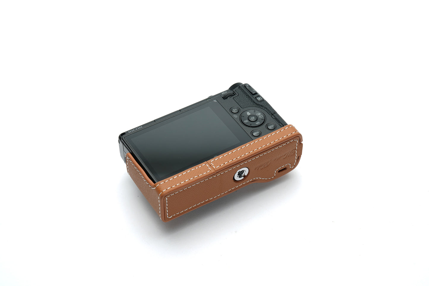 Martinduke epsom leather half case for Ricoh GR IV