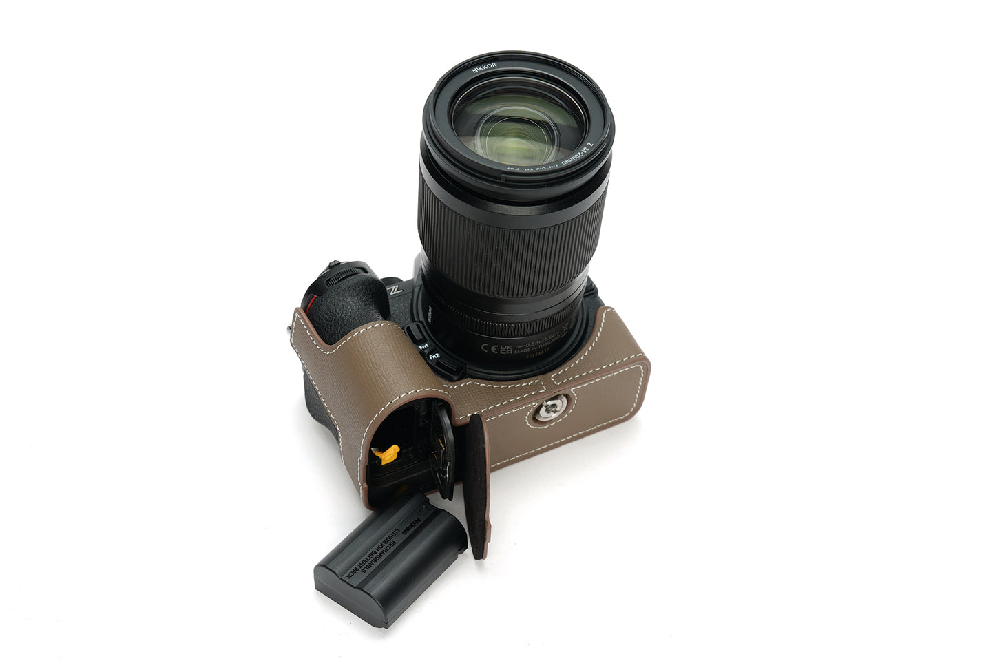 Martinduke epsom leather half case for Nikon Z5 II