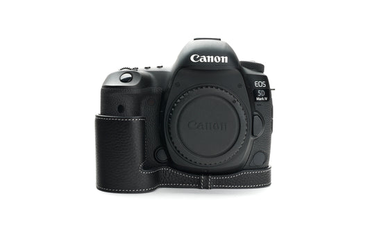 Genuine leather half case for Canon EOS 5DIV