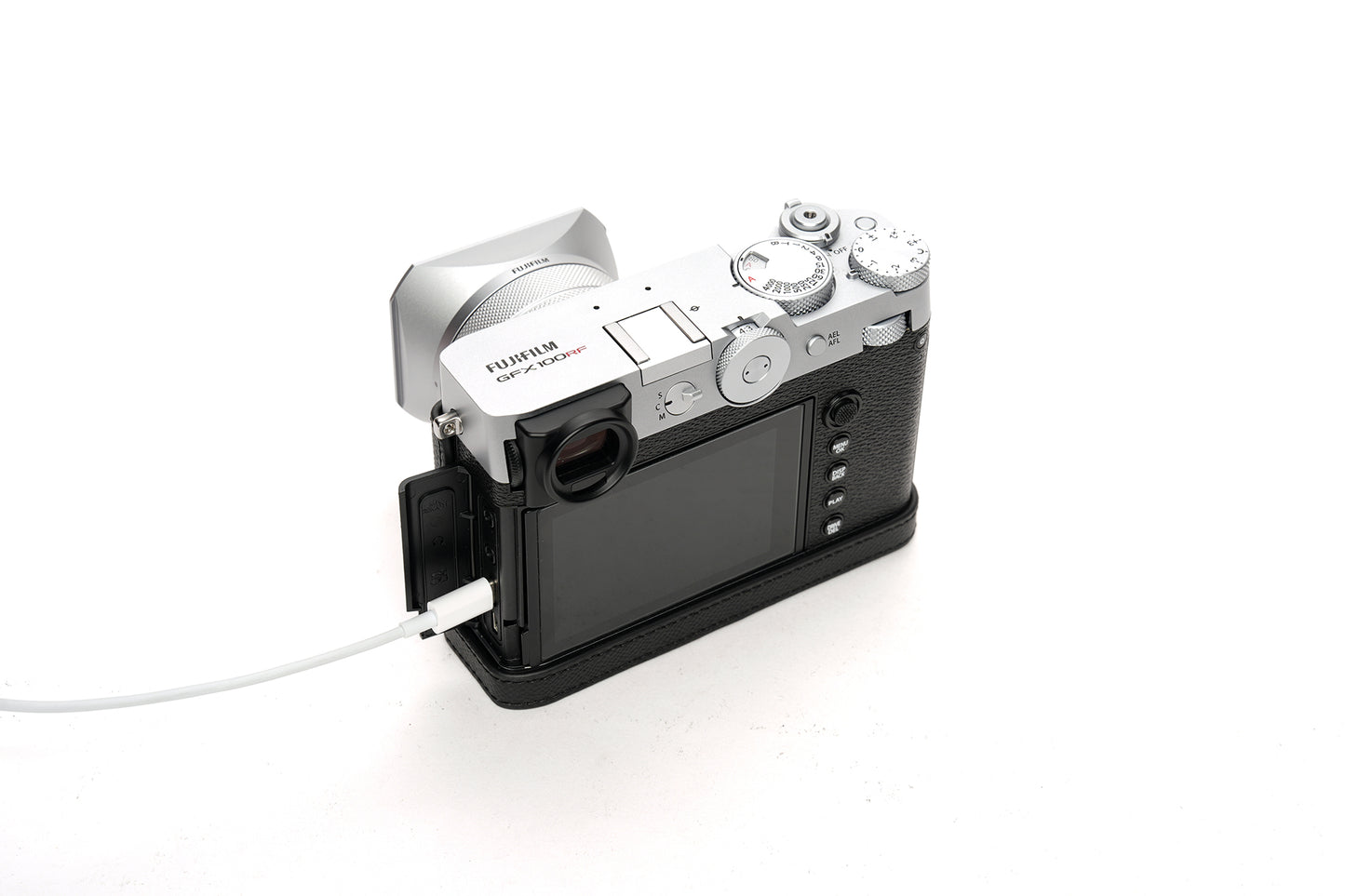 Epsom leather half case for FUJIFILM GFX100RF