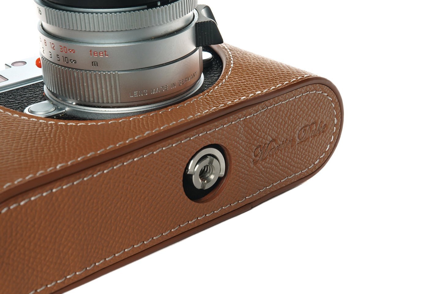 Epsom leather half case for Leica M11