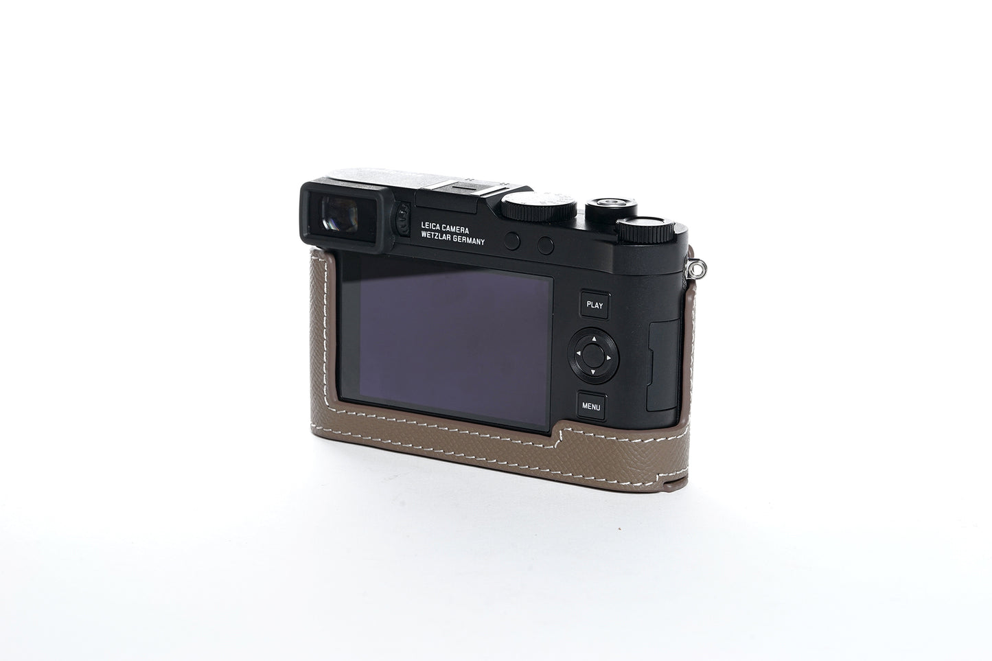 Epsom leather half case for Leica D-Lux 8