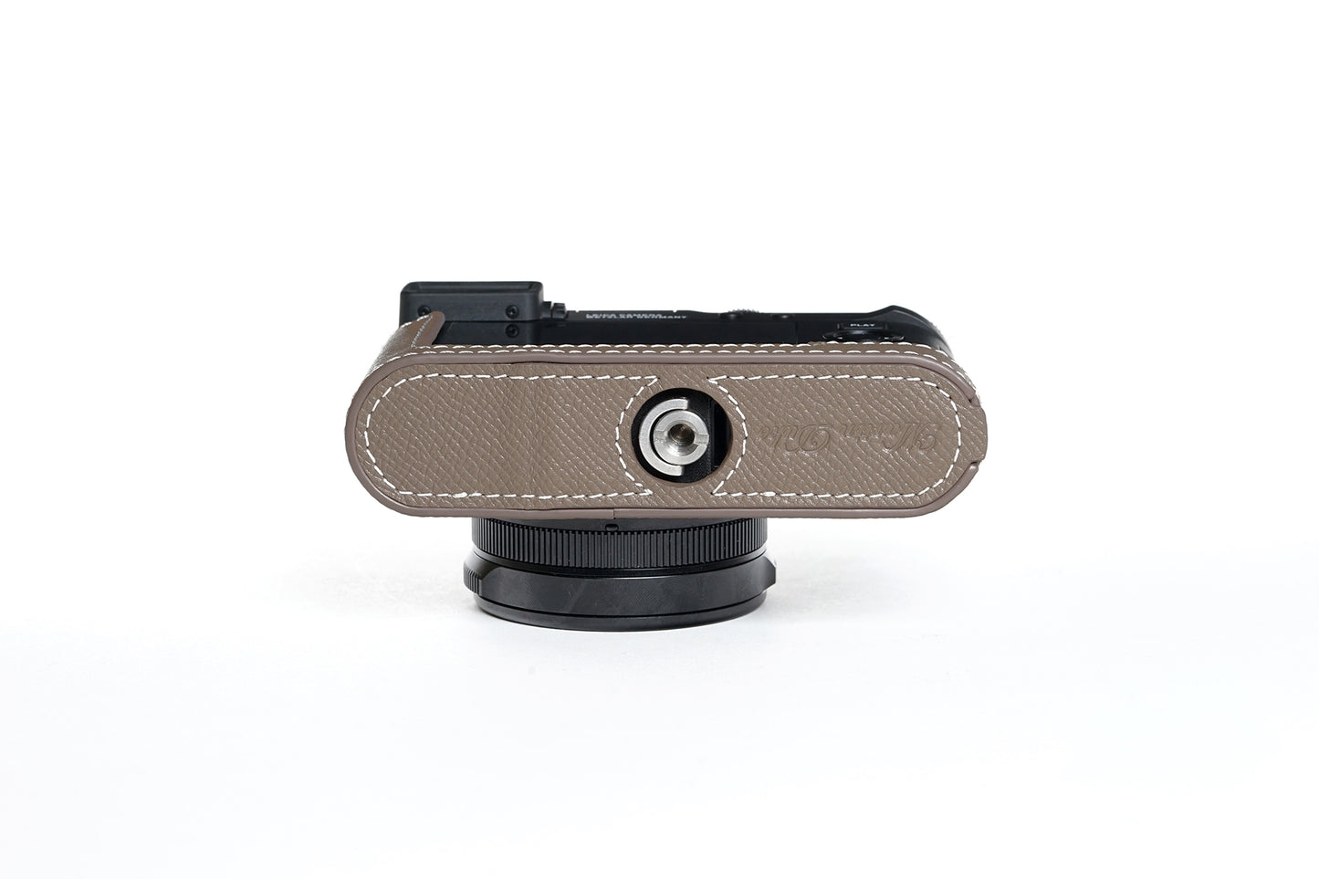 Epsom leather half case for Leica D-Lux 8
