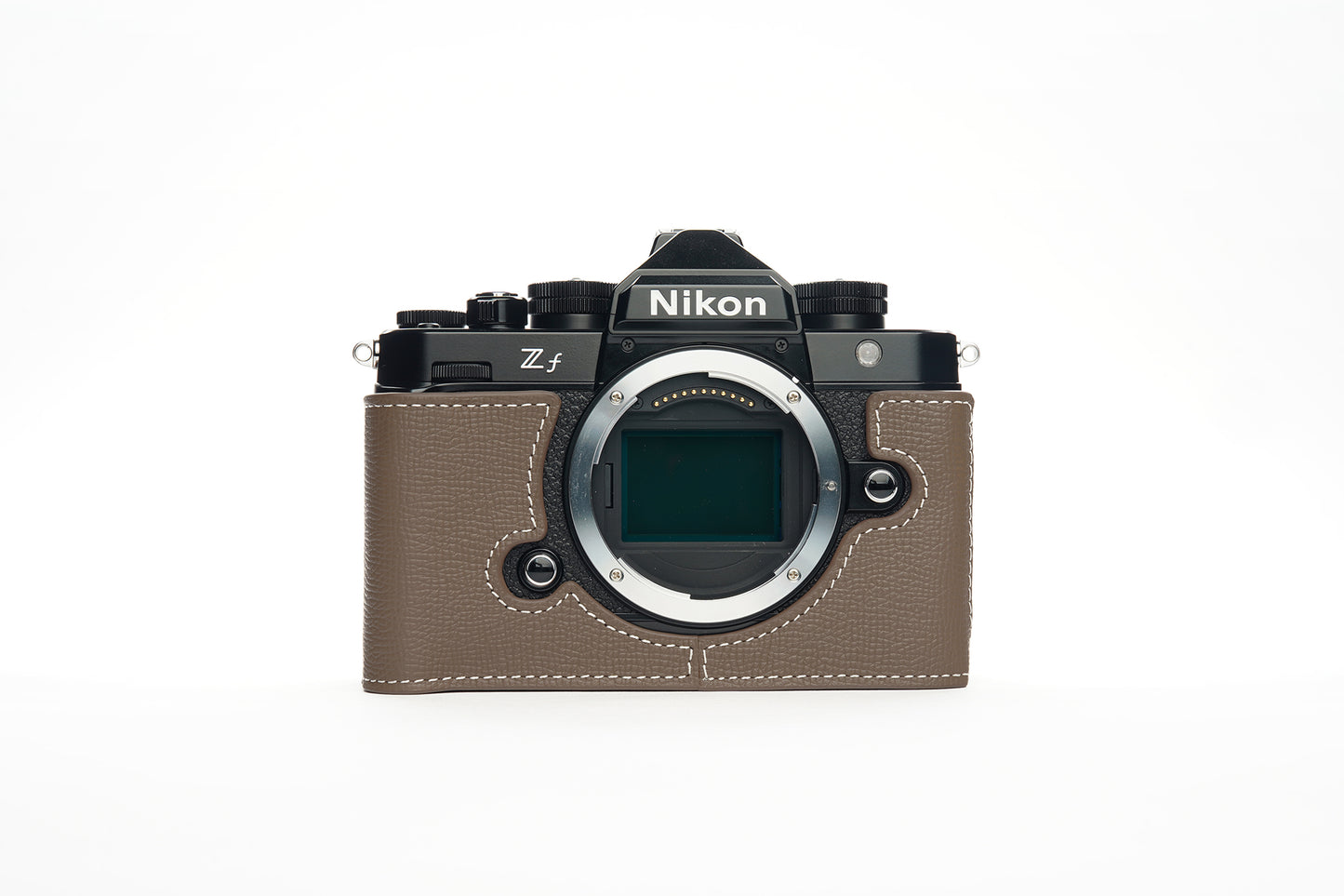 Martinduke epsom leather half case for Nikon Zf
