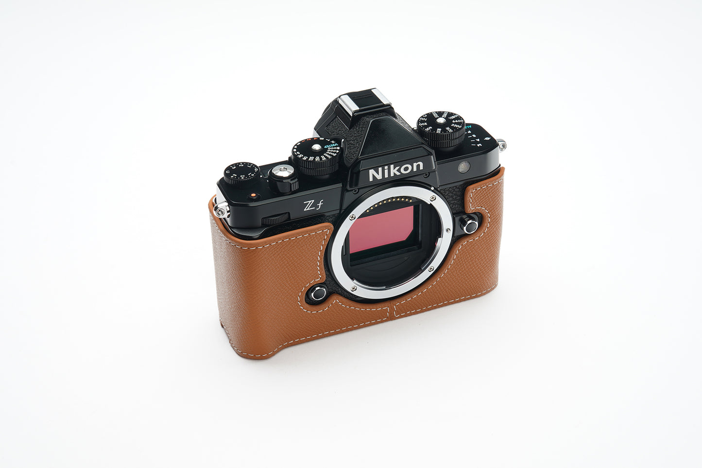 Martinduke epsom leather half case for Nikon Zf