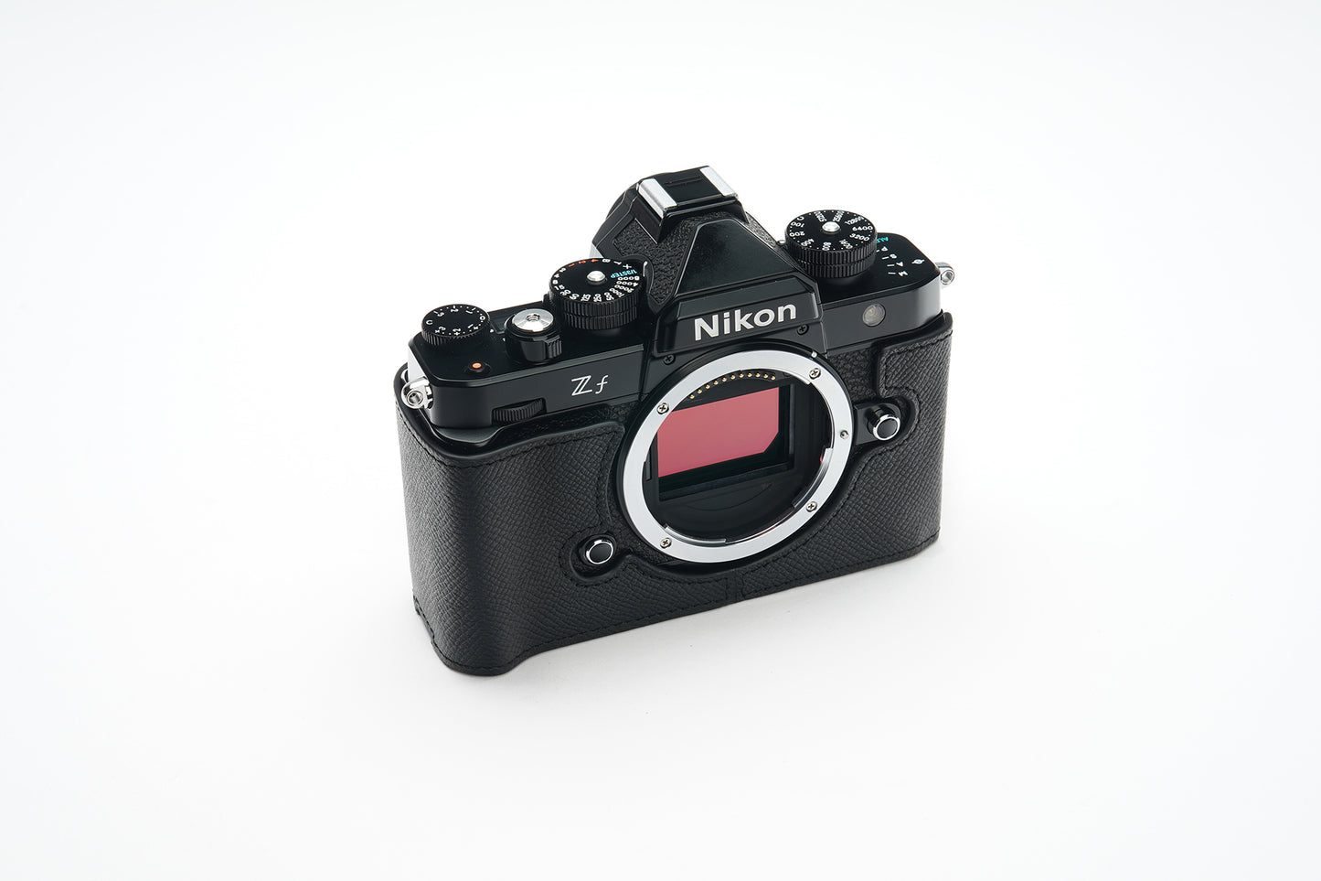 Martinduke epsom leather half case for Nikon Zf