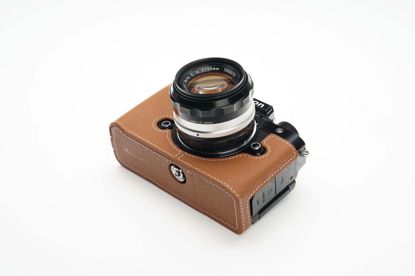 Martinduke epsom leather half case for Nikon Zf