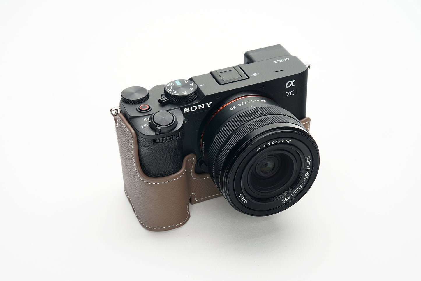 Martinduke epsom leather half case for Sony α7C II/ α7CR