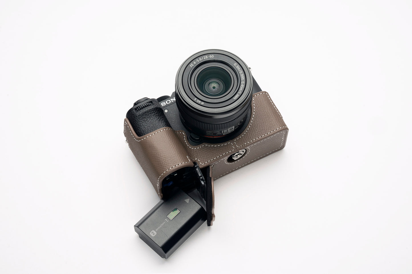 Martinduke epsom leather half case for Sony α7C II/ α7CR