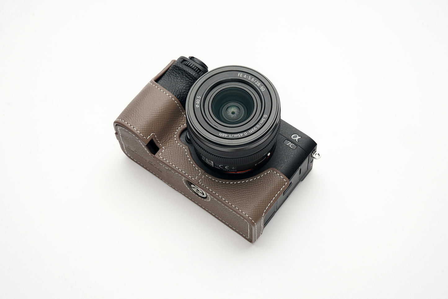 Martinduke epsom leather half case for Sony α7C II/ α7CR