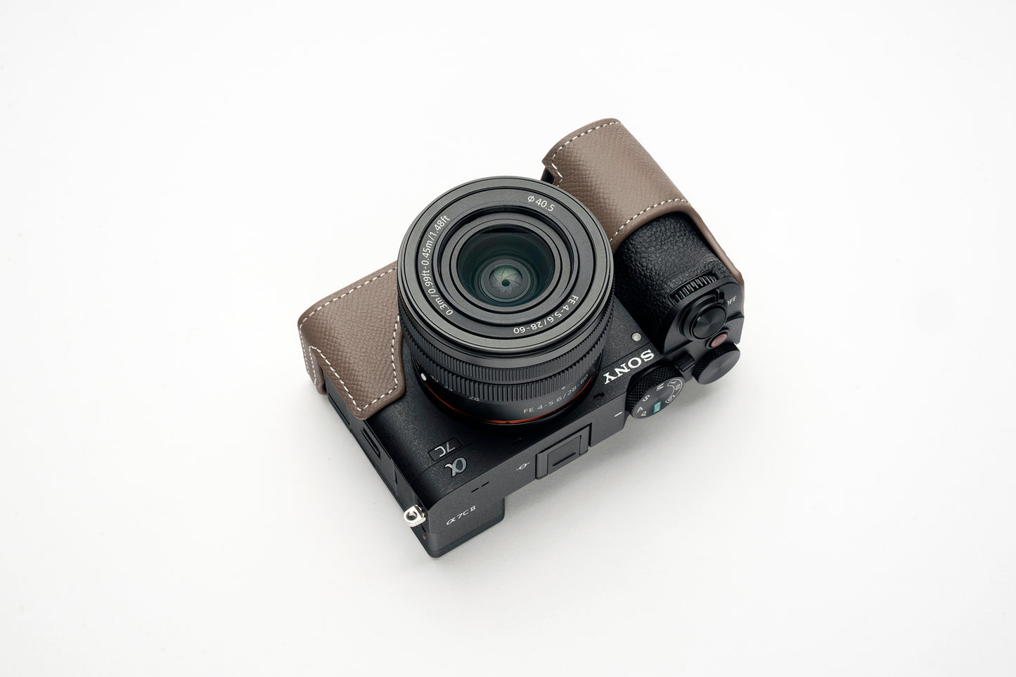 Martinduke epsom leather half case for Sony α7C II/ α7CR