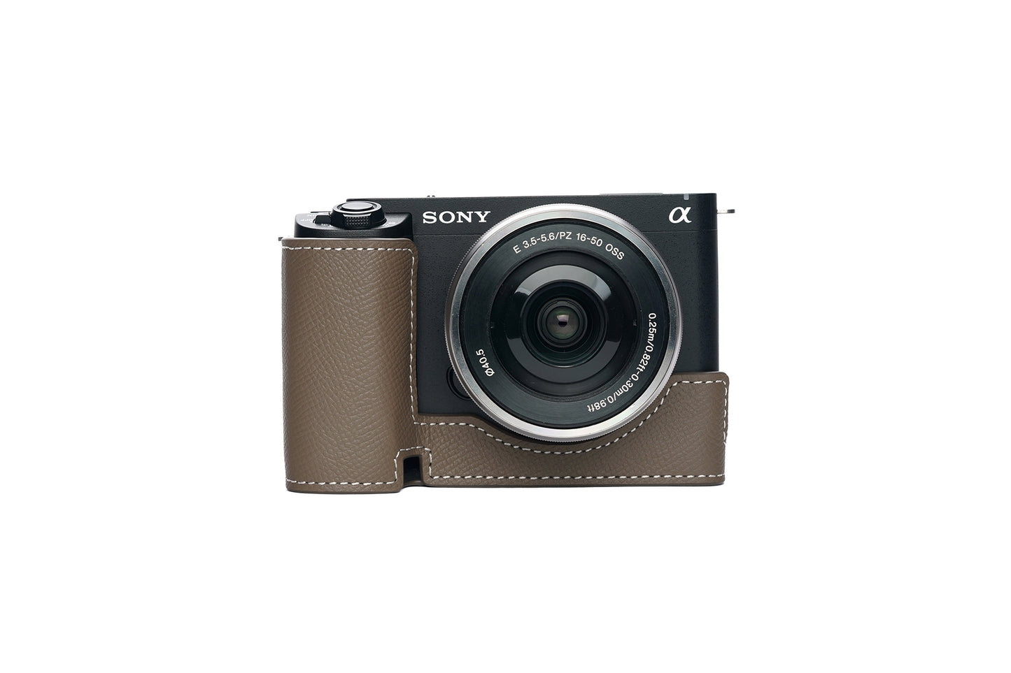 Martinduke epsom leather half case for Sony ZV-E1