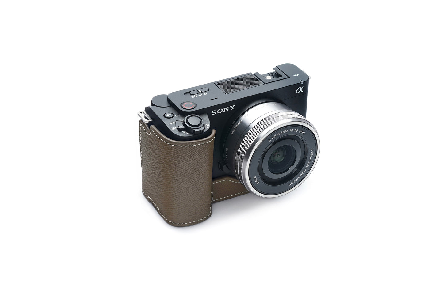 Martinduke epsom leather half case for Sony ZV-E1