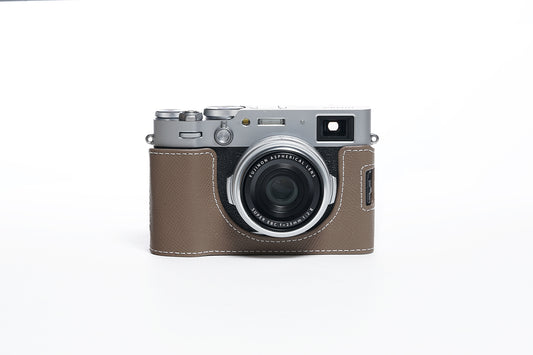 Epsom leather half case for FUJIFILM X100VI