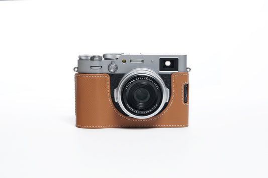 Martinduke epsom leather half case for FUJIFILM X100VI
