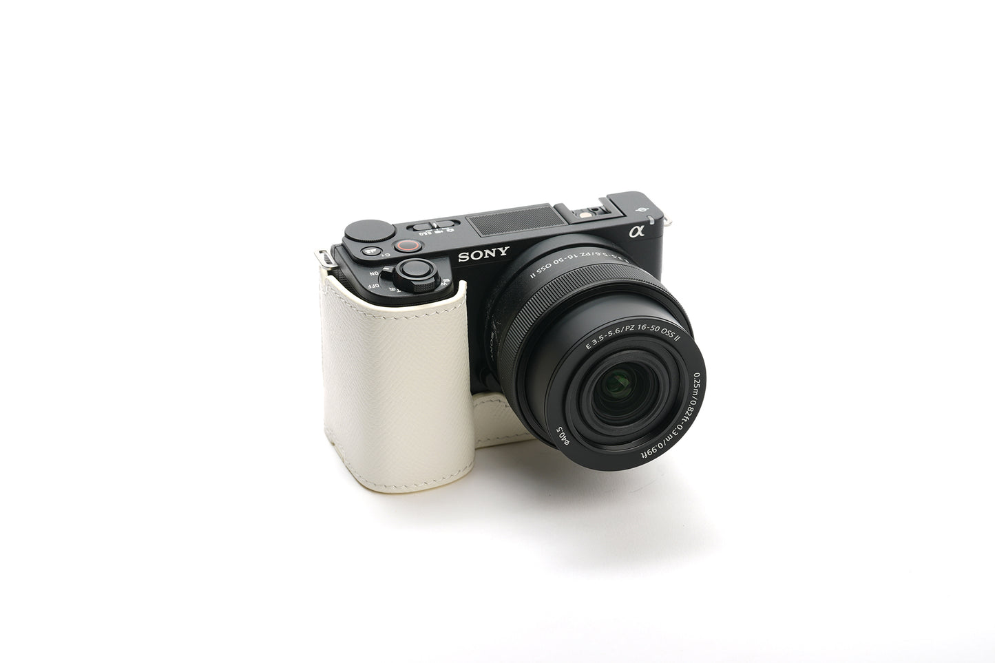 Martinduke epsom leather half case for Sony ZV-E10 II