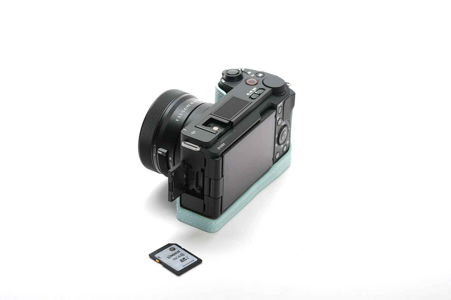 Martinduke epsom leather half case for Sony ZV-E10 II