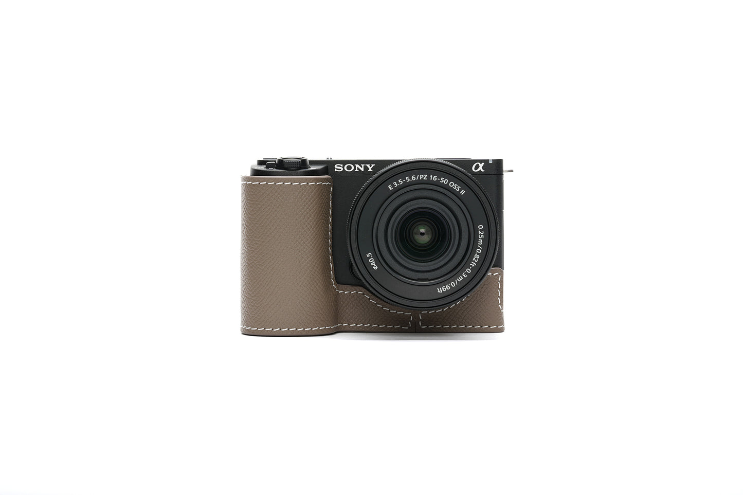 Martinduke epsom leather half case for Sony ZV-E10 II