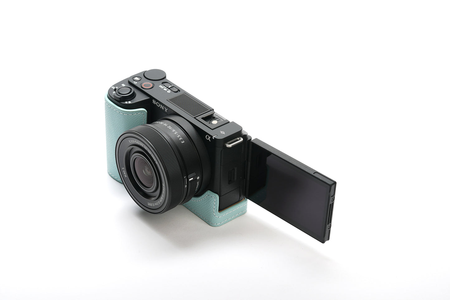 Martinduke epsom leather half case for Sony ZV-E10 II