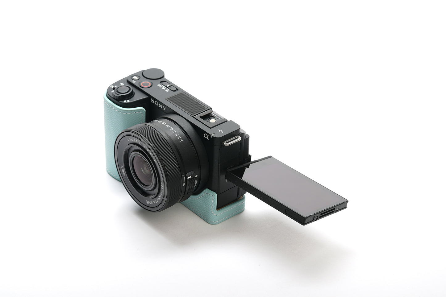 Martinduke epsom leather half case for Sony ZV-E10 II