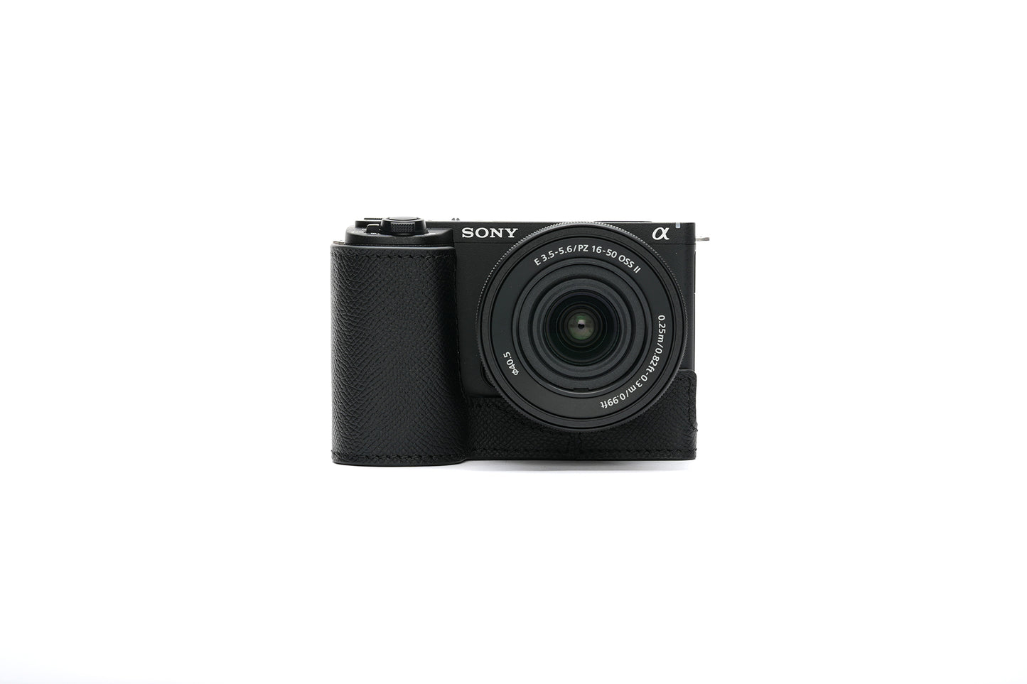 Martinduke epsom leather half case for Sony ZV-E10 II