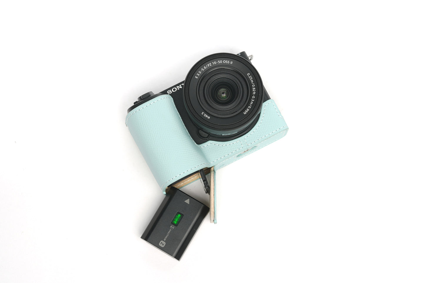 Martinduke epsom leather half case for Sony ZV-E10 II