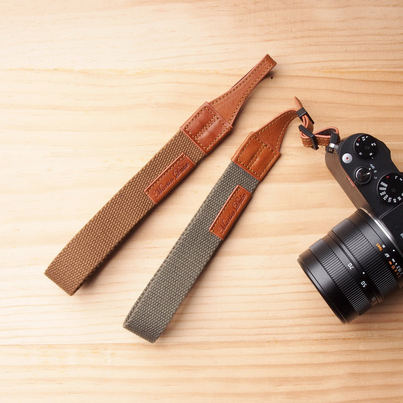 Martinduke TELA webbing leather wrist strap
