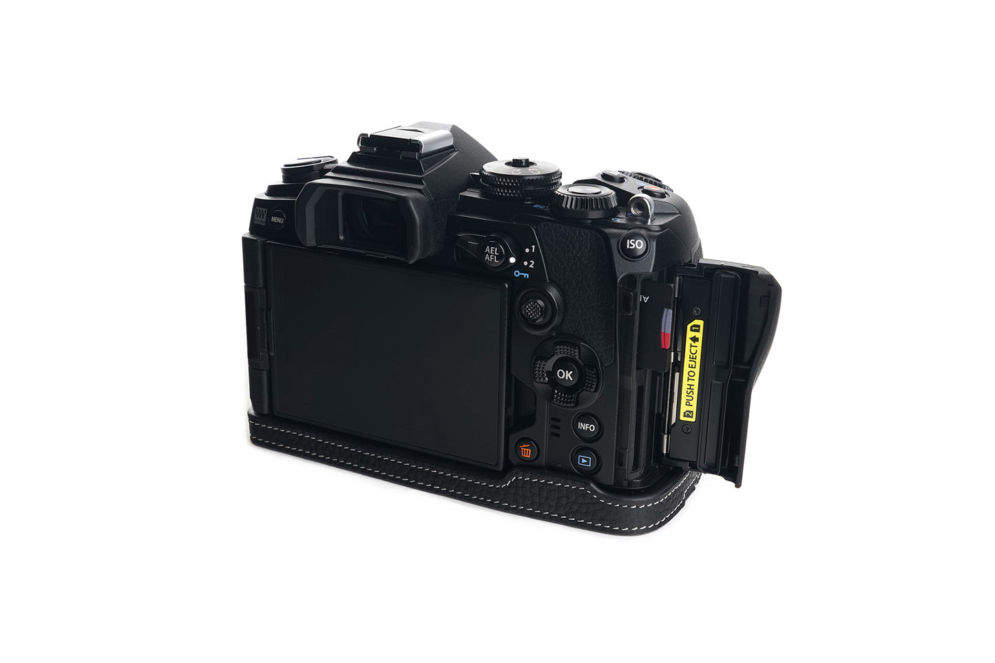 TP ORIG half case for Olympus OM-D E-M1 Mark II / E-M1 Mark III