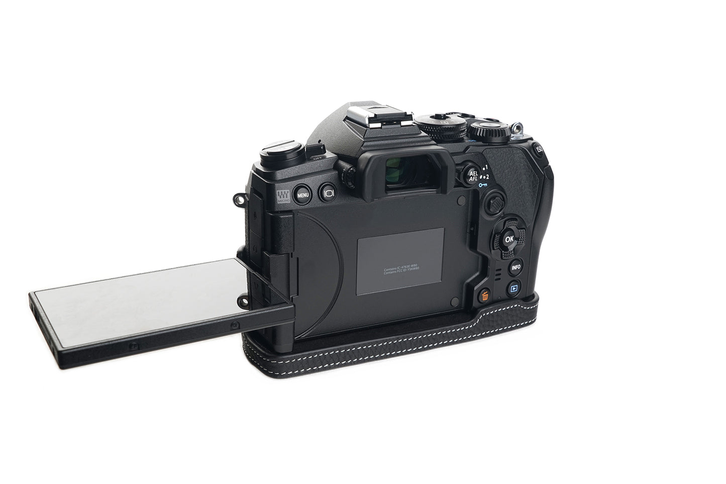 TP ORIG half case for Olympus OM-D E-M1 Mark II / E-M1 Mark III