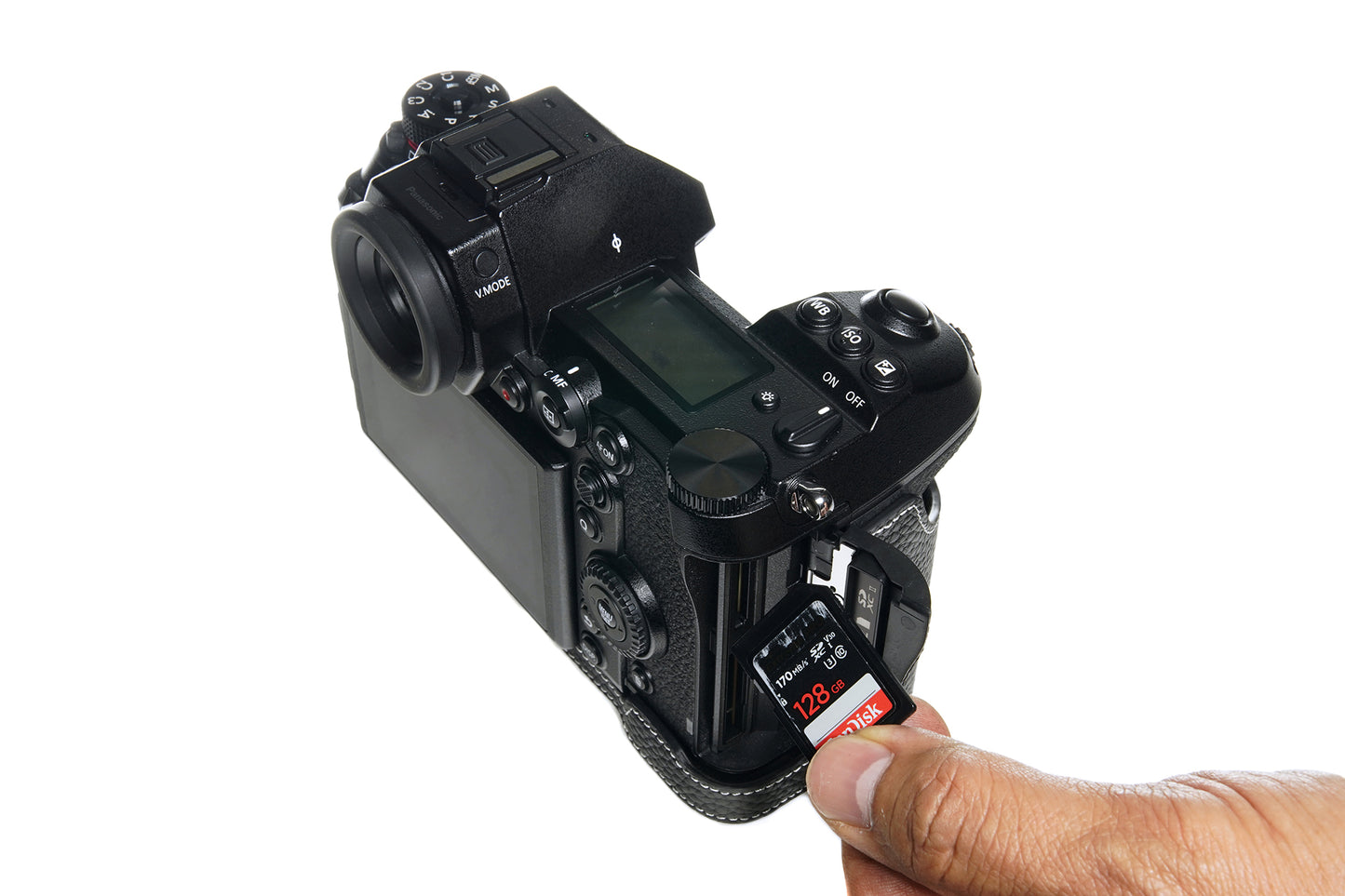 TP ORIG half case for Panasonic Lumix S1R