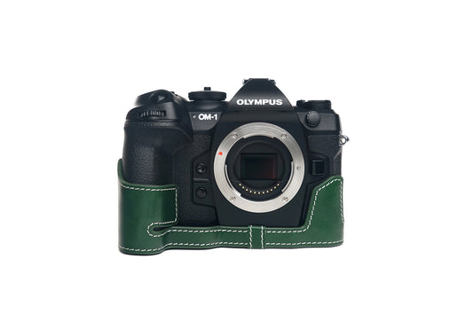 TP ORIG half case for Olympus om system OM-1/ OM-1 Mark II
