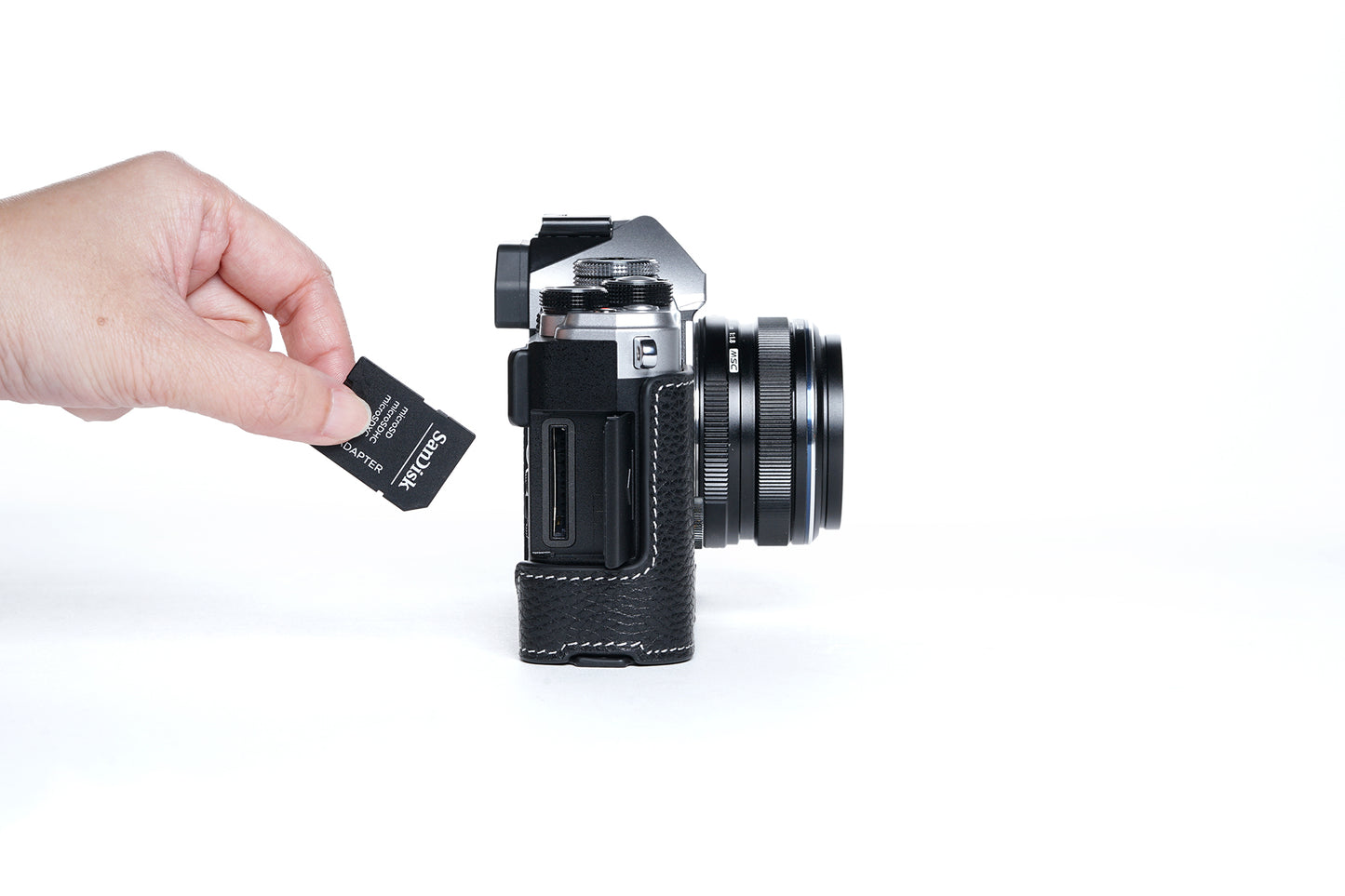 TP ORIG half case for Olympus om system OM-3
