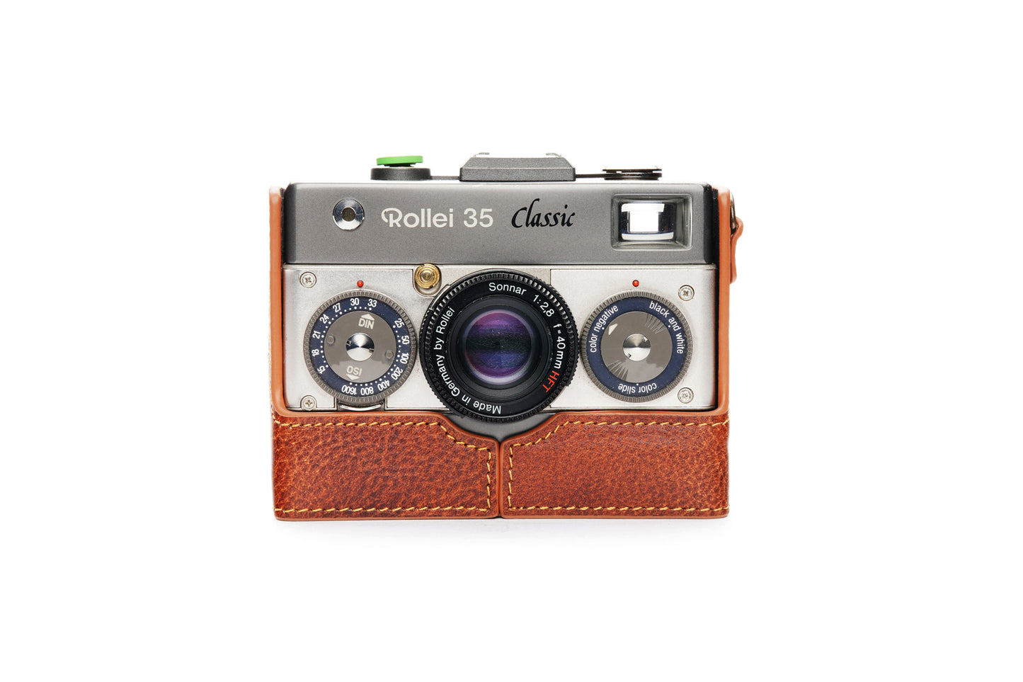 Genuine leather half case for Rollei 35 Classic/ 35 Royal