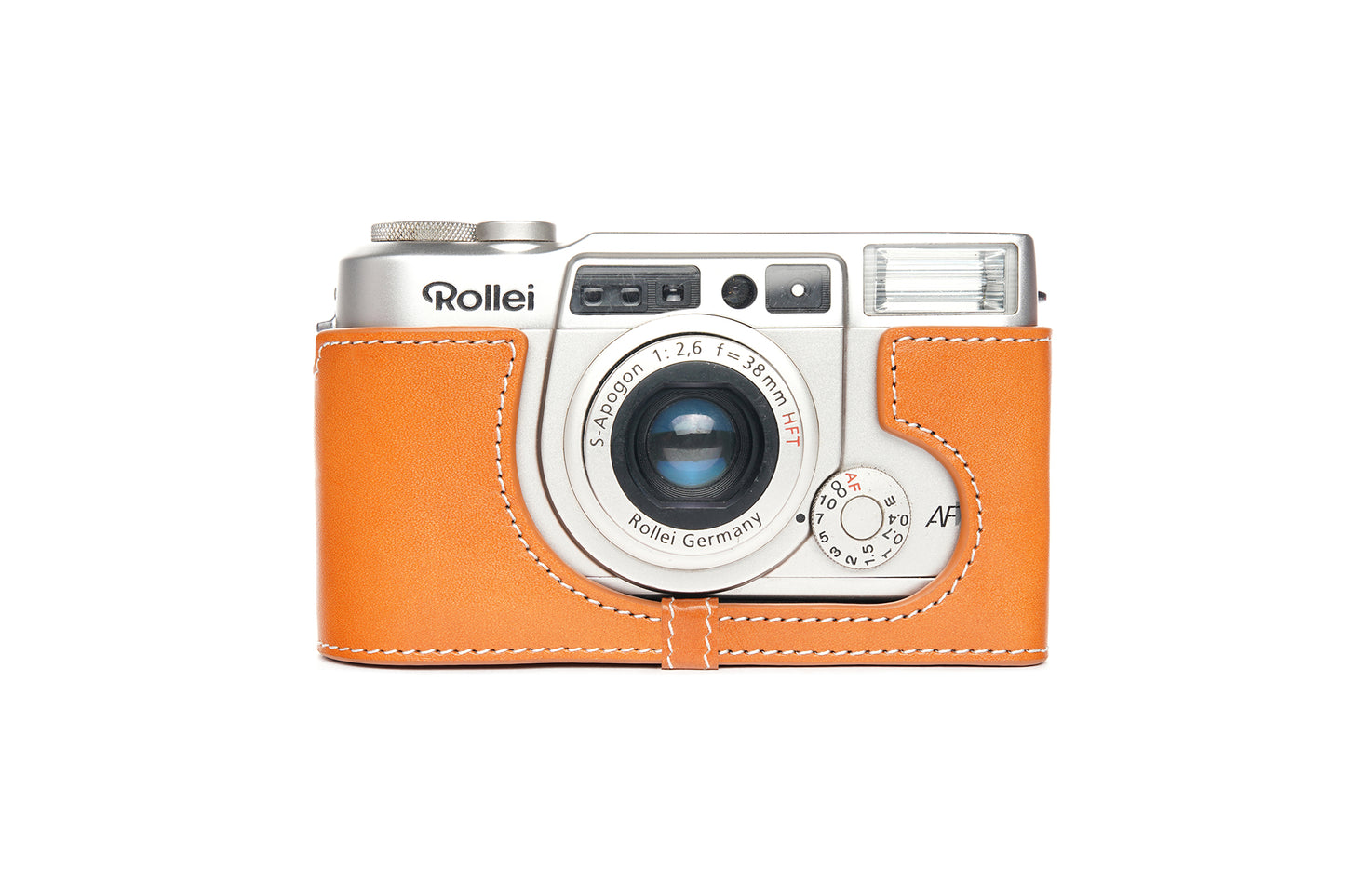 Genuine leather half case for Rollei AFM35/ fujifilm Klasse W/ fujifilm Klasse S