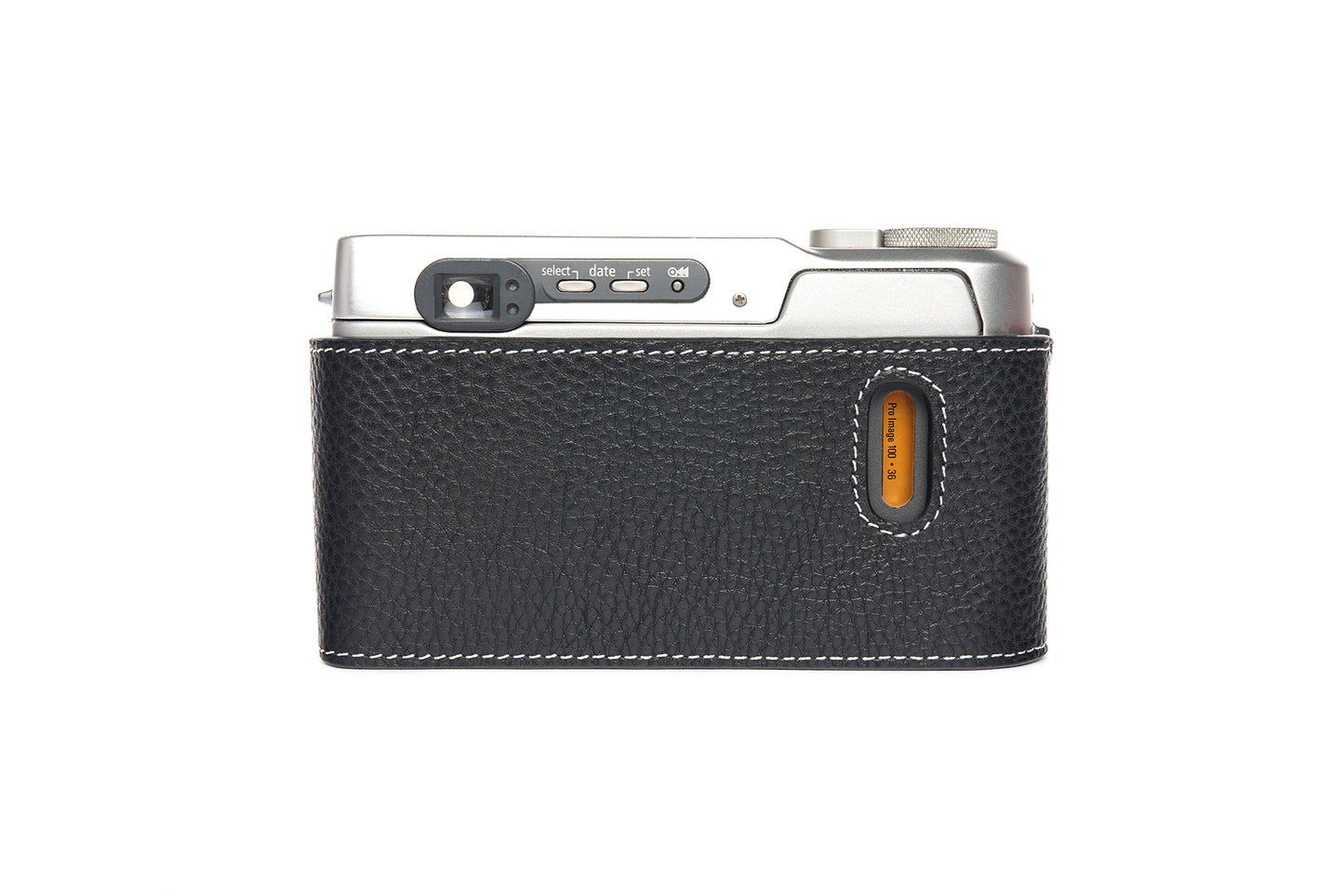 Genuine leather half case for Rollei AFM35/ fujifilm Klasse W/ fujifilm Klasse S