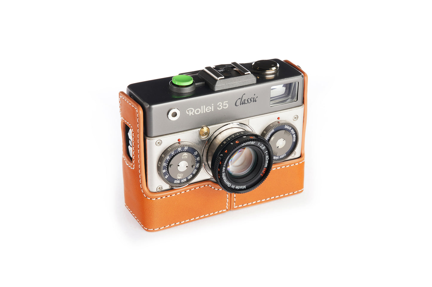 Genuine leather half case for Rollei 35 Classic/ 35 Royal