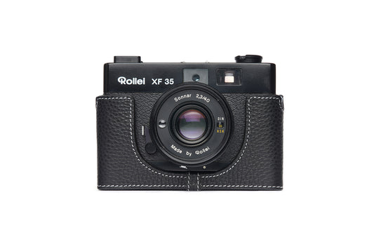 Genuine leather half case for Rollei XF35/ Voigtlander VF135
